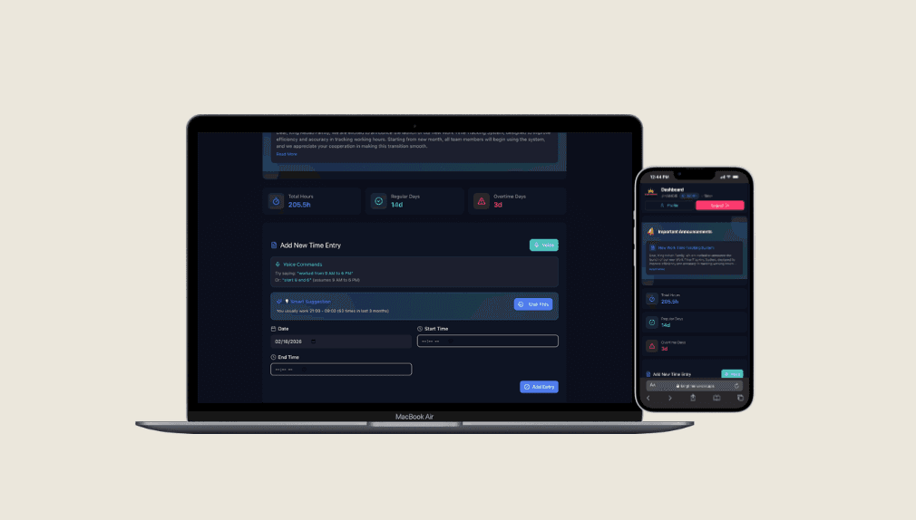 Time Tracking System