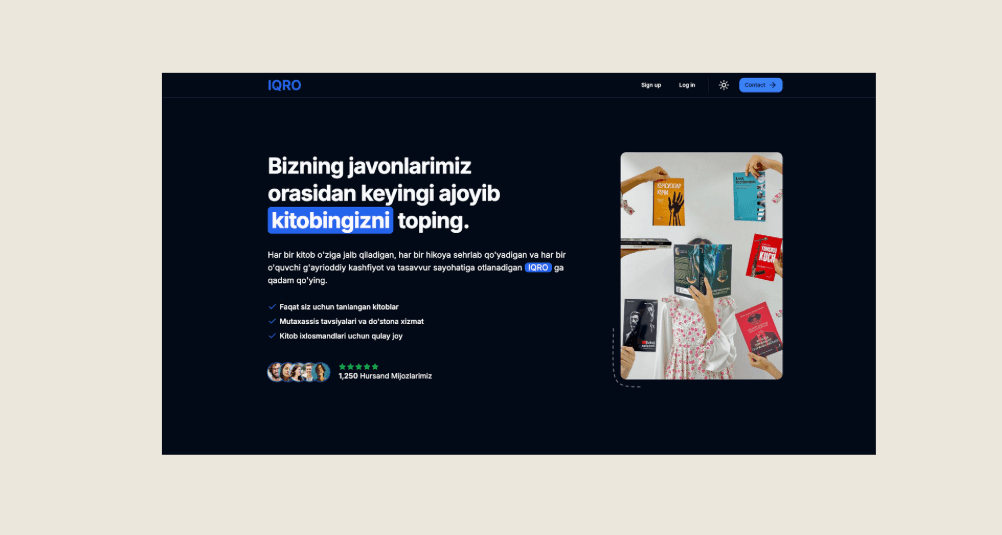 IQRO - Online Book Store